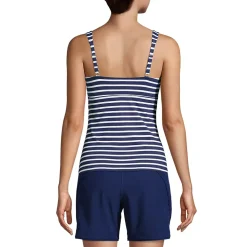 Women's Sweetheart Wrap Underwire Tankini Top
