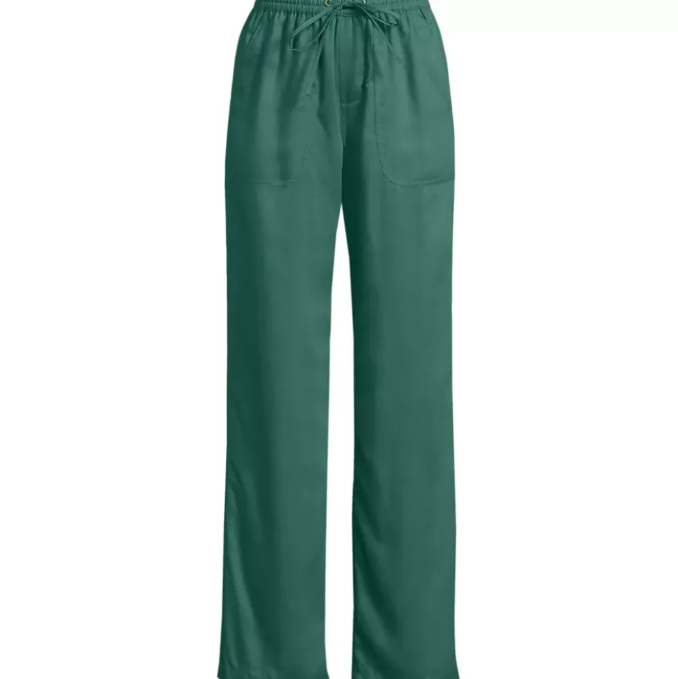 Women's TENCEL™ Fiber High Rise Wide Leg Pants
