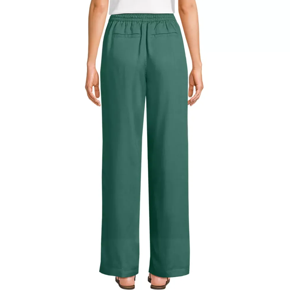 Women's TENCEL™ Fiber High Rise Wide Leg Pants