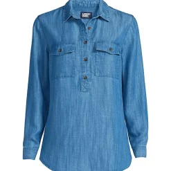 Women's TENCEL™ Fiber Popover Top