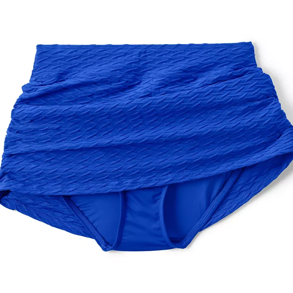 Women's Texture Swim Skirt Swim Bottoms