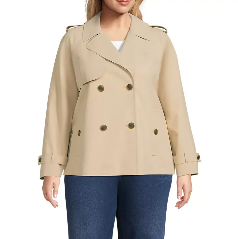 Women's Trench Rain Jacket