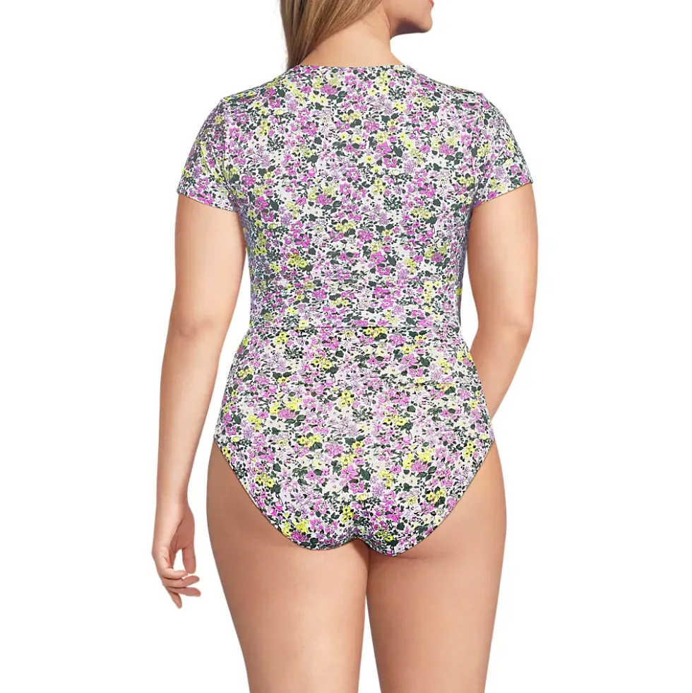Women's Tugless Cap Sleeve Midkini Top