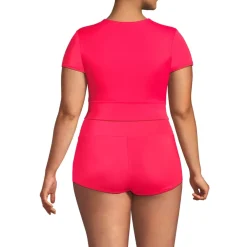 Women's Tugless Cap Sleeve Midkini Top