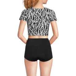 Women's Tugless Cap Sleeve Midkini Top