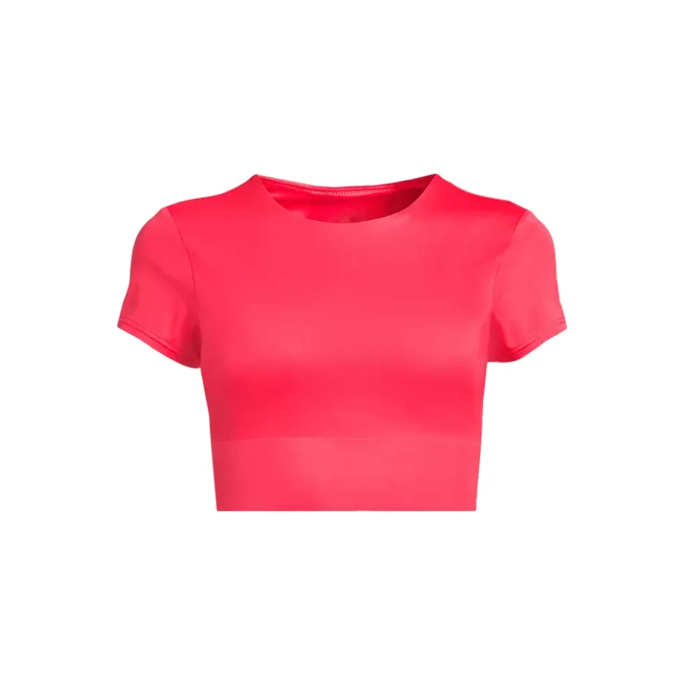 Women's Tugless Cap Sleeve Midkini Top