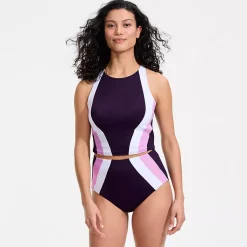 Women's Tugless Contour Portrait Back Midkini Set