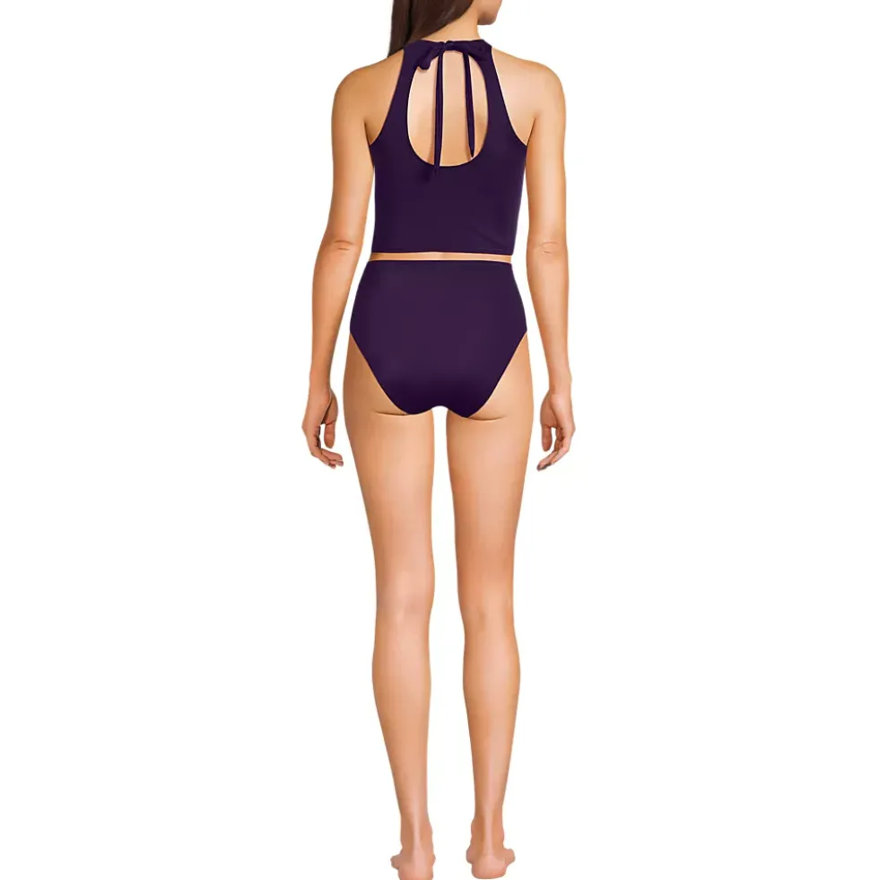 Women's Tugless Contour Portrait Back Midkini Set