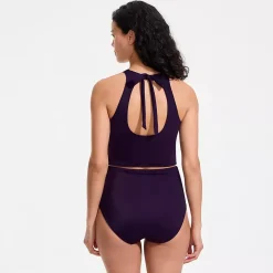 Women's Tugless Contour Portrait Back Midkini Set