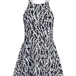 Women's Tugless High Neck Swim Dress Swimsuit