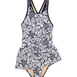 Women's Tugless High Neck Swim Dress Swimsuit