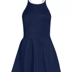 Women's Tugless High Neck Swim Dress Swimsuit