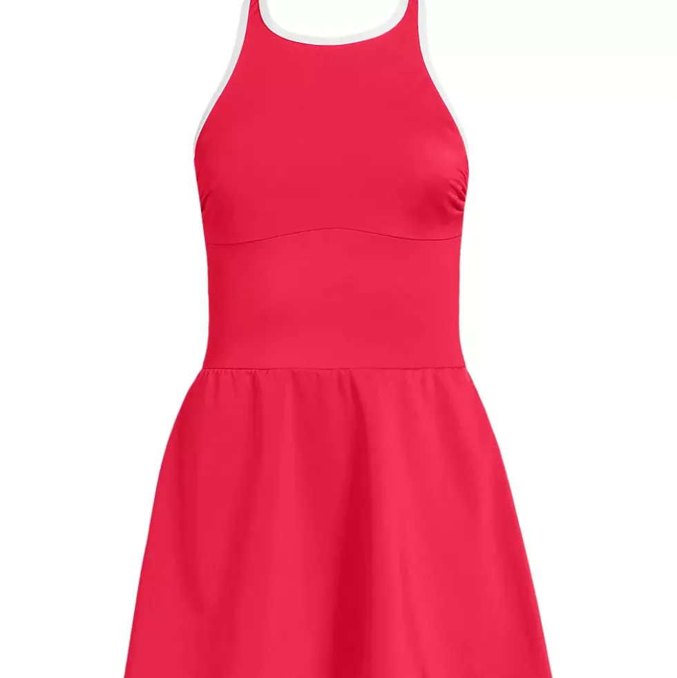 Women's Tugless High Neck Swim Dress Swimsuit
