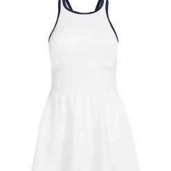 Women's Tugless High Neck Swim Dress Swimsuit