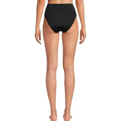 Women's Tugless High Waisted Bikini Bottoms