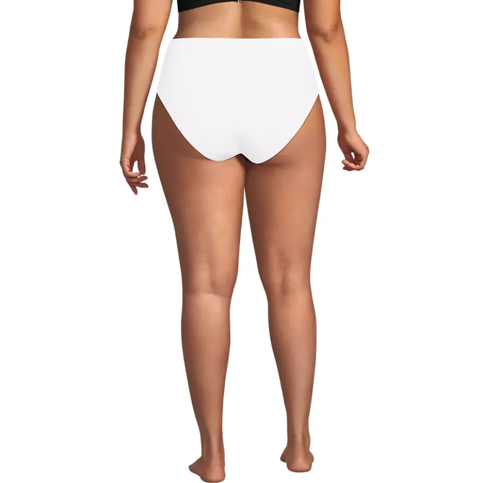 Women's Tugless High Waisted Bikini Bottoms