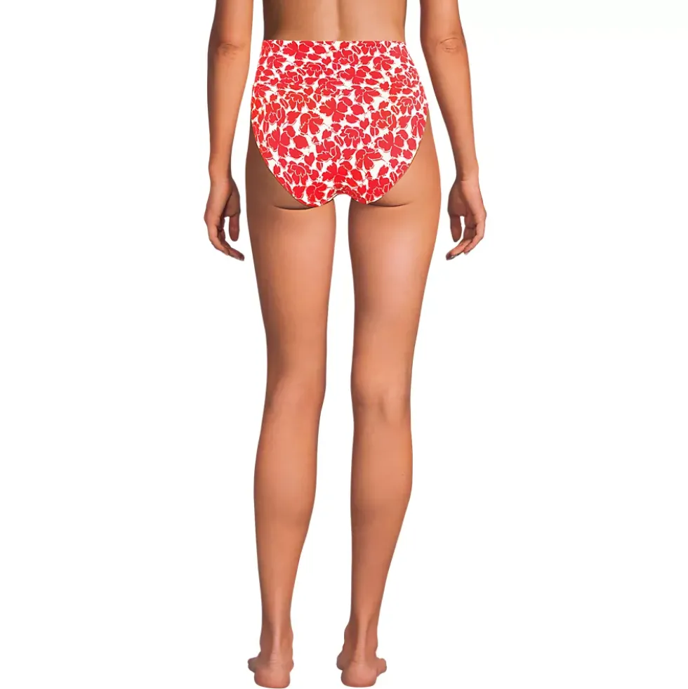 Women's Tugless High Waisted Bikini Bottoms