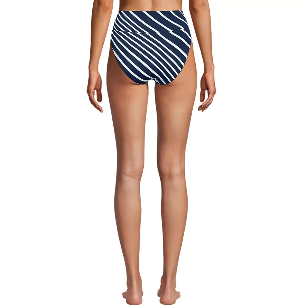 Women's Tugless High Waisted Bikini Bottoms