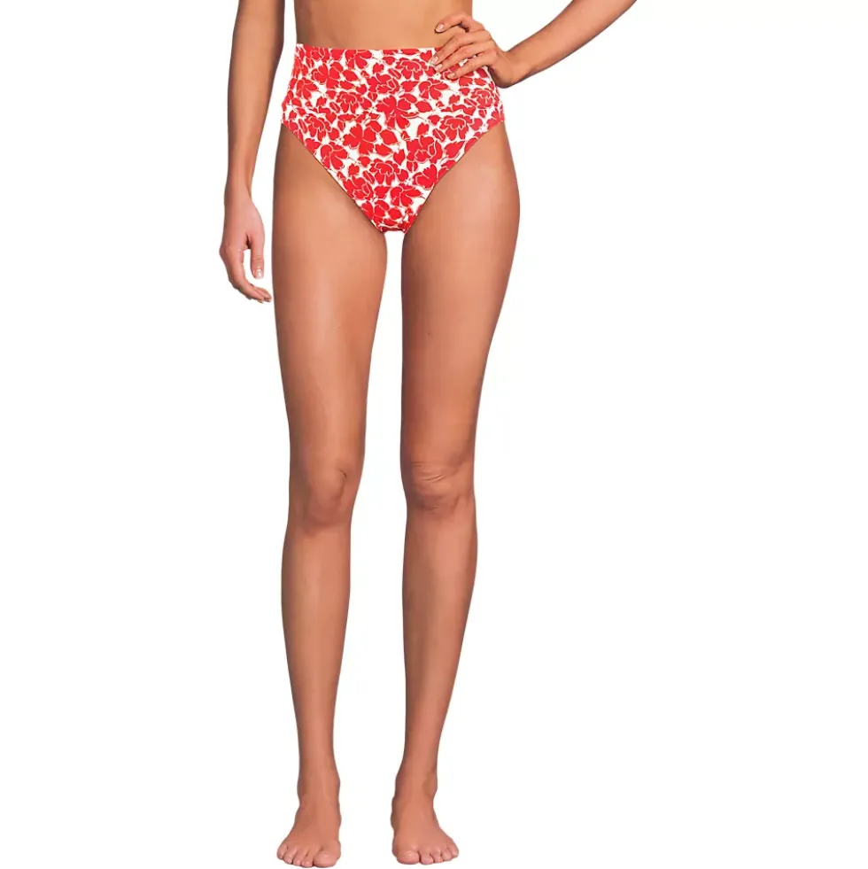 Women's Tugless High Waisted Bikini Bottoms
