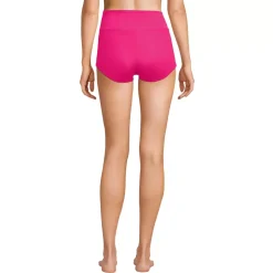 Women's Tugless High Waisted Swim Boy Shorts