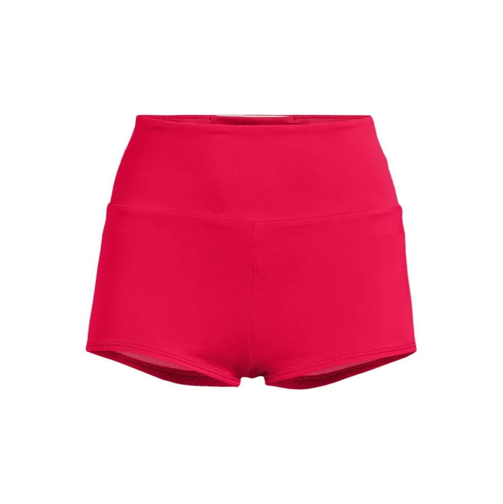 Women's Tugless High Waisted Swim Boy Shorts