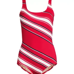 Women's Tugless Low Leg One Piece Swimsuit