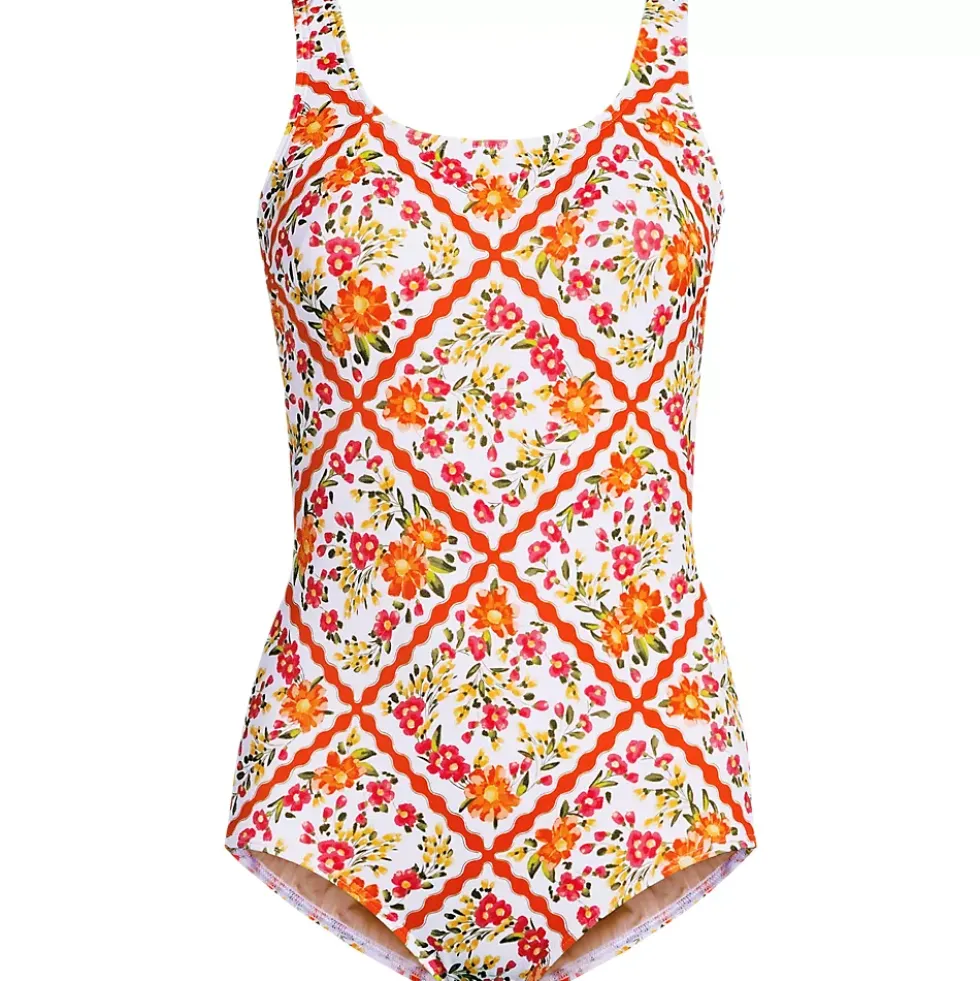Women's Tugless Low Leg One Piece Swimsuit