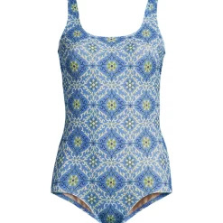 Women's Tugless Low Leg One Piece Swimsuit