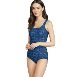 Women's Tugless Low Leg One Piece Swimsuit