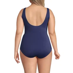 Women's Tugless Low Leg One Piece Swimsuit