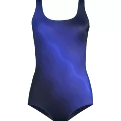 Women's Tugless Low Leg One Piece Swimsuit