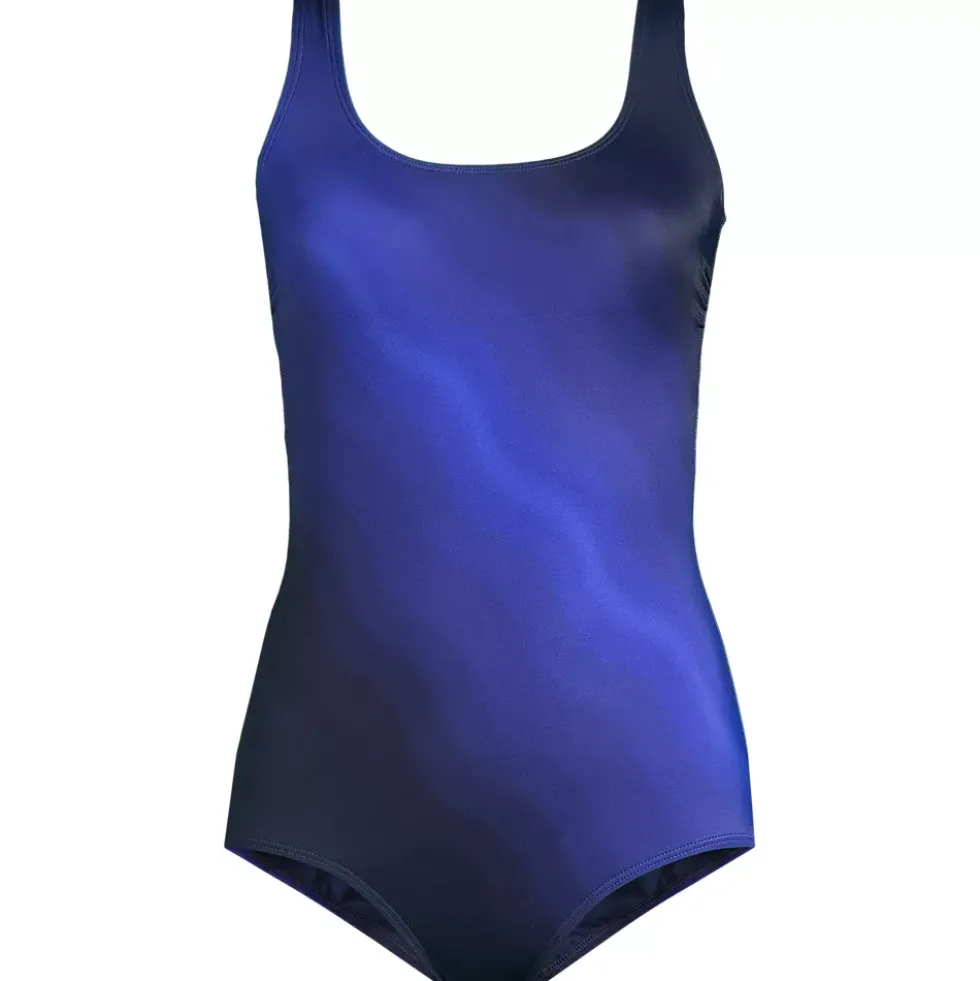 Women's Tugless Low Leg One Piece Swimsuit