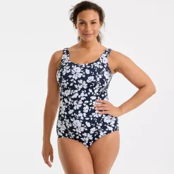 Women's Tugless Low Leg One Piece Swimsuit