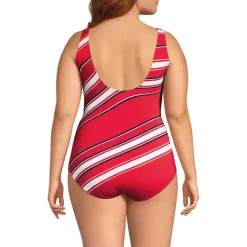 Women's Tugless Low Leg One Piece Swimsuit