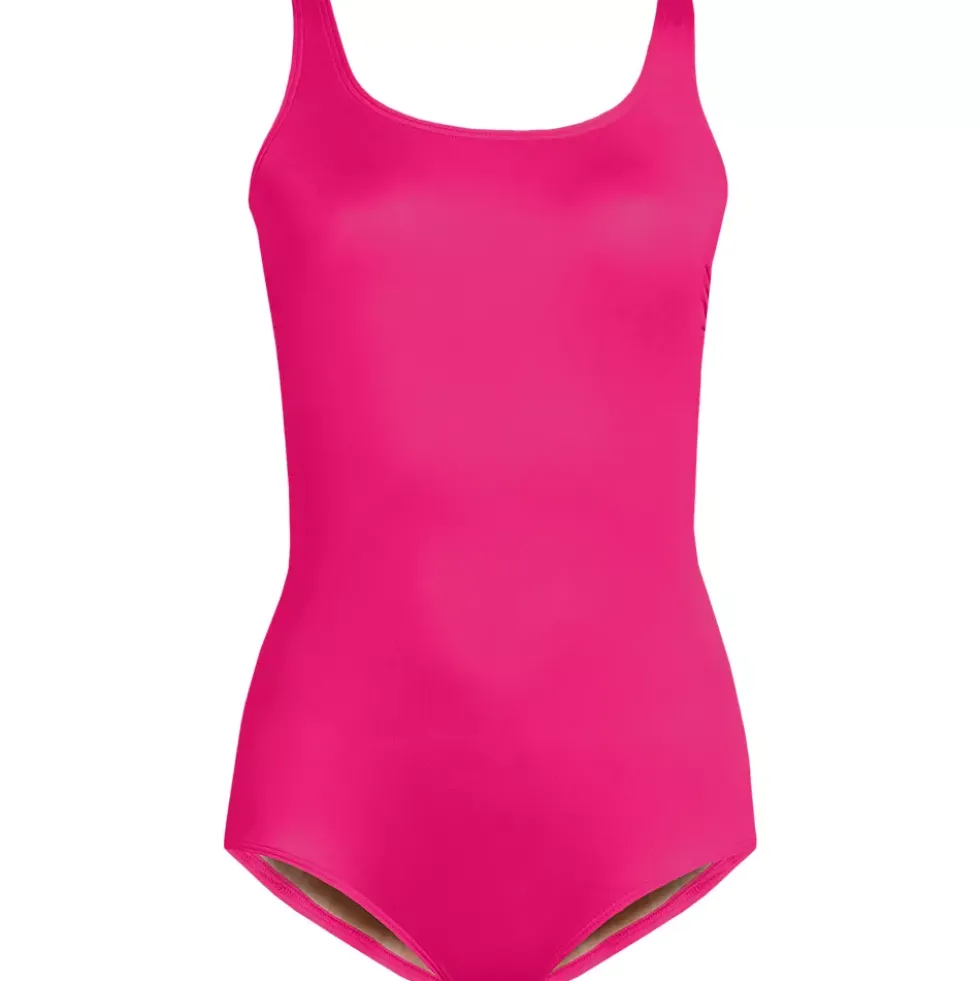 Women's Tugless Low Leg One Piece Swimsuit
