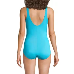 Women's Tugless Low Leg One Piece Swimsuit