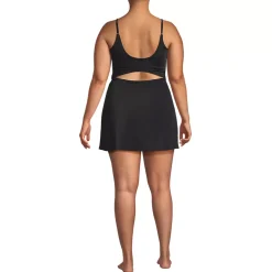 Women's Tugless Monokini Swim Dress Swimsuit