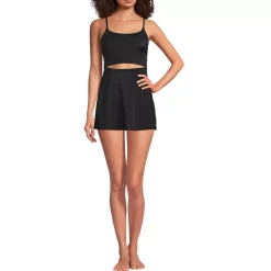 Women's Tugless Monokini Swim Dress Swimsuit