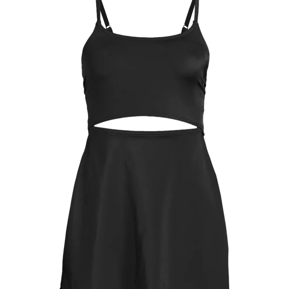 Women's Tugless Monokini Swim Dress Swimsuit