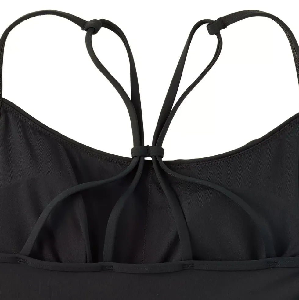 Women's Tugless QuickDry Adjustable Strappy Back Tankini Top