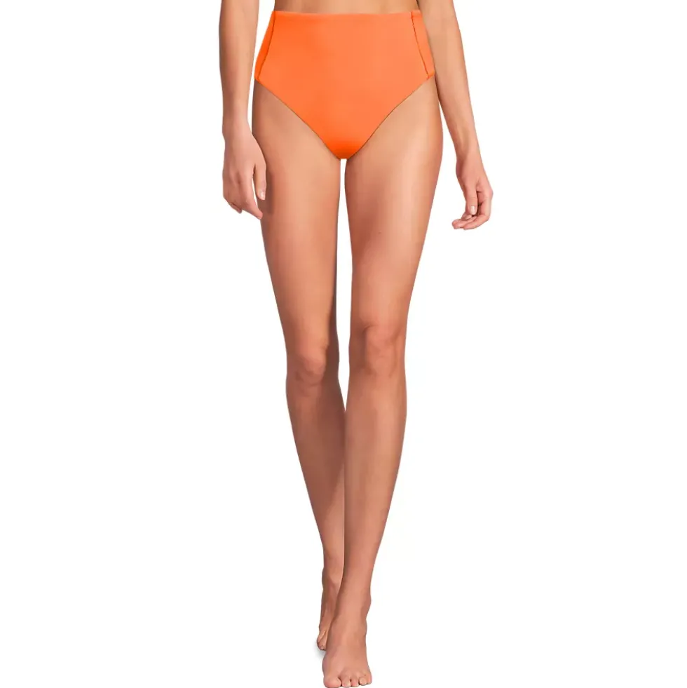 Women's Tugless QuickDry High Waisted High Leg Bikini Bottoms