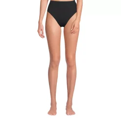 Women's Tugless QuickDry High Waisted High Leg Bikini Bottoms