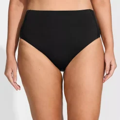 Women's Tugless QuickDry High Waisted High Leg Bikini Bottoms