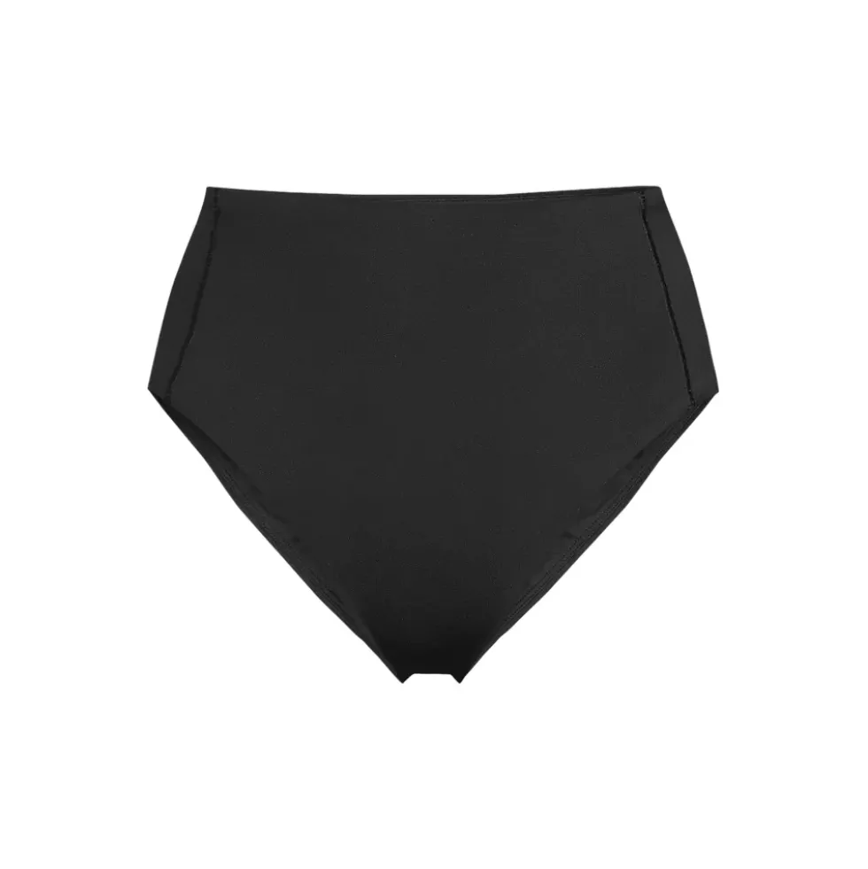 Women's Tugless QuickDry High Waisted High Leg Bikini Bottoms