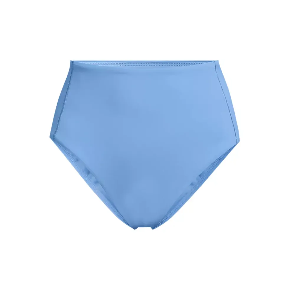 Women's Tugless QuickDry High Waisted High Leg Bikini Bottoms