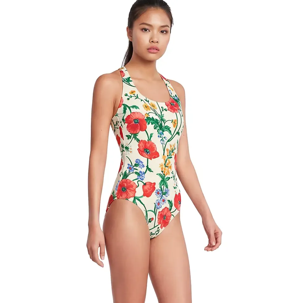 Women's Tugless X-Back One Piece Swimsuit