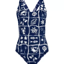 Women's Tugless X-Back One Piece Swimsuit