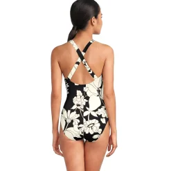 Women's Tugless X-Back One Piece Swimsuit