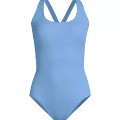 Women's Tugless X-Back One Piece Swimsuit