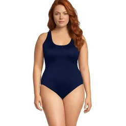 Women's Tugless X-Back One Piece Swimsuit